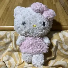 【更に値下げ】ハローキティ ぬいぐるみ 約30cm ピンク　Sanrio55th