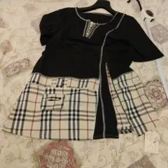 新品長期保存品　半袖チュニック