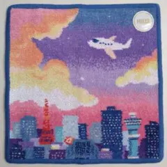 羽田空港限定 フェイラー FEILER ハンカチ 1枚 伊勢丹ISETAN 袋付