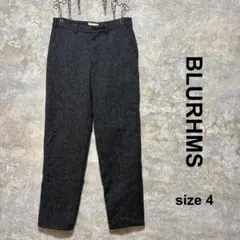 BLURHMS ブラームス ウール パンツ スラックスのサムネイル