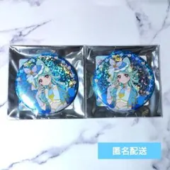 名探偵プリキュア 缶バッジ ブルジュラ キュアエクレール 計2点