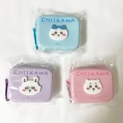 【セール価格】CHIKAWA/シリコンポーチ/3種/ハチワレ/モモンガ/ちいかわ