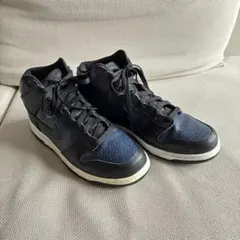 2002年製NIKE DUNK HIGH黒紫 27.5cm 630335 501 - メルカリ