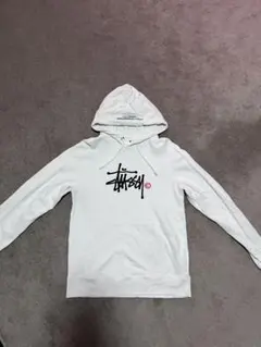 Stussy ホワイト フード付きパーカーのサムネイル
