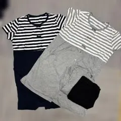 二点セット⭐︎マタニティパジャマ　半袖　リボン