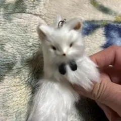 キツネのキーホルダー