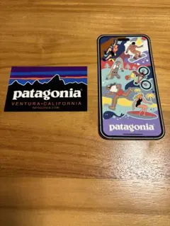 patagonia アウトドアデザイン ステッカー　2枚セット