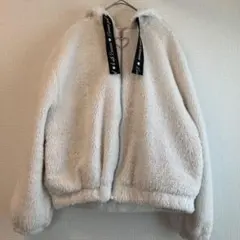 RICCA NICCA ボアブルゾン　ホワイト　150 女の子