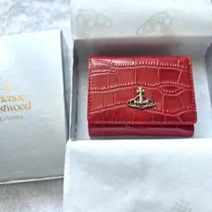 【新品♡早い物勝ち】Vivienne Westwood 三つ折り財布レッド