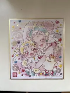 プリキュア色紙アート