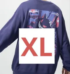 ユニクロ　UNIQLO ポケモン　ゲンガー　スウェット　トレーナー　XL ②