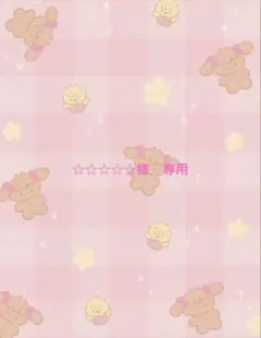 ☆☆☆☆☆様　専用ページ