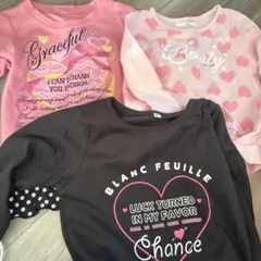 長袖カットソー 3点セット