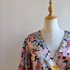 KEEPSAKE 花柄チュニック 七分袖のサムネイル