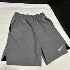 NIKEナイキDri-FITハーフパンツ ショートパンツ150 160グレー