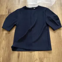 未使用　C シー OPAQUE.CLIP 変形リブボリュームスリーブストレッチのサムネイル