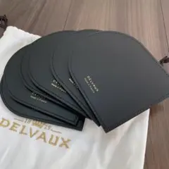 ⭐︎DELVAUX⭐︎ 未使用 デルヴォー　購入者ノベルティ　革　レザーコースター