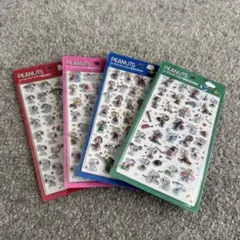 【韓国限定】PEANUTS スヌーピー ステッカー ボンボンドロップシール