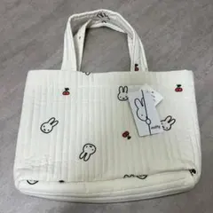 【新品・未使用】ミッフィー　イブルバック　Mサイズ　刺繍　ホワイト