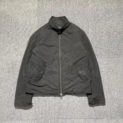 ARMANI 短丈 ブルゾン ダブルジップ ジャケット スイングトップ ブラックのサムネイル