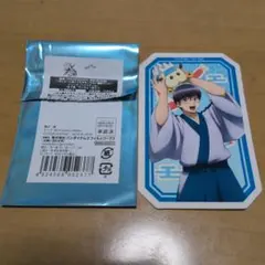 銀魂×PUI PUI モルカー トレーディングステッカー 志村新八
