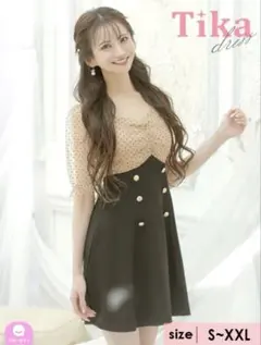 Tika ミニドレス　キャバクラ　Sサイズ