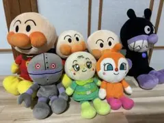 アンパンマン ぬいぐるみ 7体まとめ売り