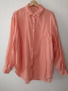 美品 STUDIO PICONE ROMA 七分袖シャツ オレンジ38 - メルカリ
