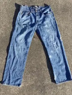 Levi's 569デニムパンツ WW3 LL2 ルーズ ストレートバギー古着