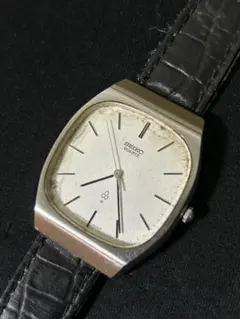A17 希少 稼動品 SEIKO quartz スクエア型 70年代ヴィンテージ - メルカリ