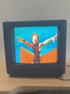 SHARP 14C-L40 ブラウン管テレビ CRT 変換アダプター付き - メルカリ