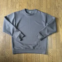 GU ダブルフェイスプルオーバー カーキ色