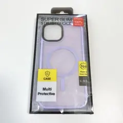 iPhone13/14ケース MagSafe￼ パープル