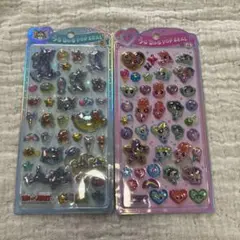 うるちゅるポップシール トムとジェリー & パワーパフガールズ