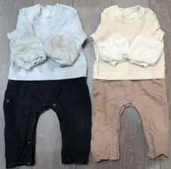 GU　ロンパース 2色セット