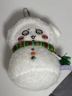 ちいかわ　モモンガ　雪だるま ぬいぐるみ マスコット