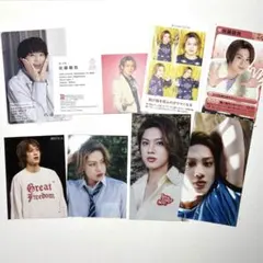 ACEes 佐藤龍我 厚紙 カレカ等セット