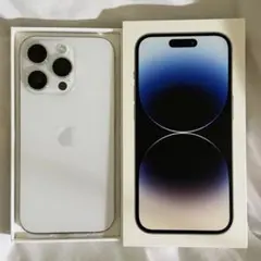 【箱あり】iPhone14pro 256GB シルバー simフリーのサムネイル