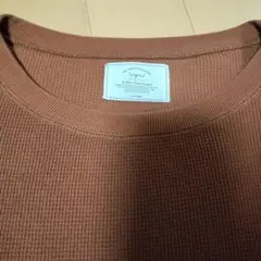 ungrid 畔ワッフルルーズロングスリーブTee