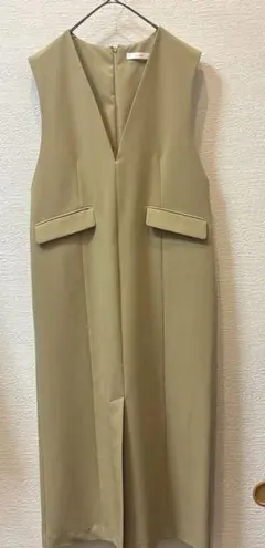 Auie F ジャンパースカート　38 ベージュ