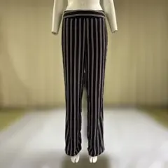 EGOIST ストライプ柄 ストレートパンツ