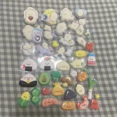 即発送可 ぷっくりシール 立体シール まとめ売り 牡蠣 おべんとう シリーズ