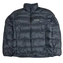 モンベル ライト アルパイン ダウンジャケット M 黒 EX800