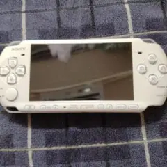 SONY PSP3000 本体 ホワイト ゲームソフト付き ジャンク品