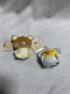 うさうさベビーすやすやマスコットキーチェーンリラックマぬいぐるみセット