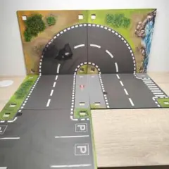 【匿名発送】LEGO シティ プレイマット 853656 道路 カーブ