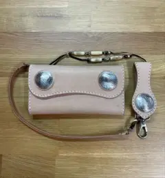 レザーウォレット ハンドメイド