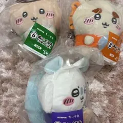 ちいかわ エニマイくじ ぬいぐるみ ラッコ シーサー モモンガ - メルカリ