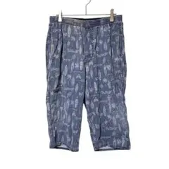 【UNIQLO】ユニクロ ステテコ 前閉じ ストレッチシャンブレー (XL)