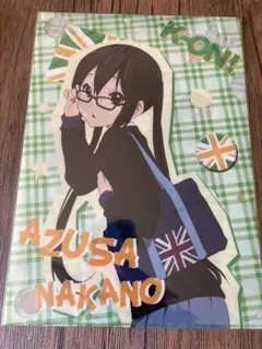 映画 けいおん! A4クリアファイル 中野梓